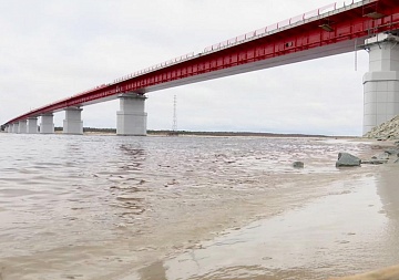 Материалы ВМП защищают Пуровский мост 