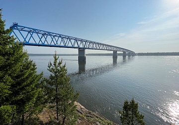Новый Высокогорский мост через Енисей от коррозии защищают материалы ВМП