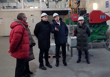 Производственную площадку ВМП посетила делегация Минпромторга РФ